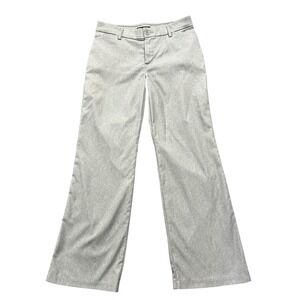 Lee Regular Fit Mid Rise Flex Motion Trouser Gray Women Waist 31 Workwear